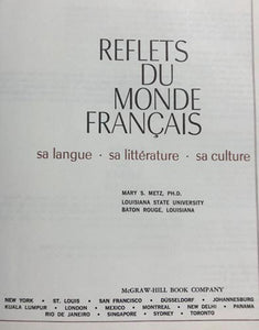 Reflets Du Monde Francais