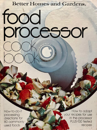Food Processor Cook Book