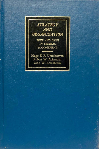 Strategy and Organization