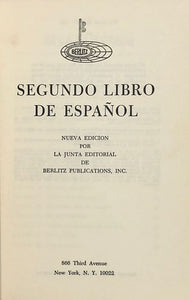 Segundo Libro De Espanol