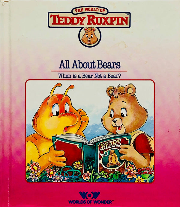 All About Bears: When is a Bear Not A Bear'