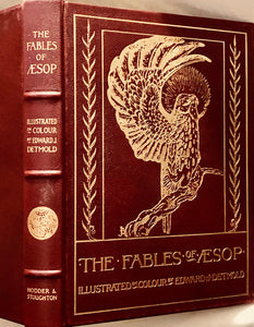 The Fables of ESOP Illustrated In Colour by Edward J. Detmold