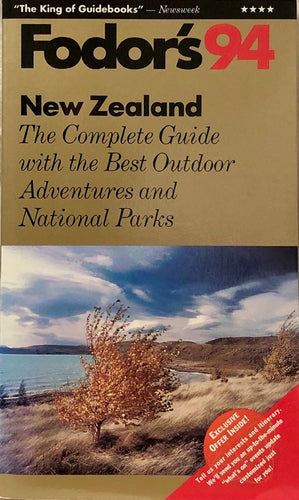 Fodor's 94 New Zealand