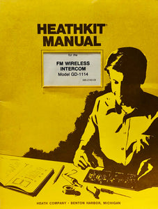 Heathkit Manual for FM Wireless Intercom Model GD-1114