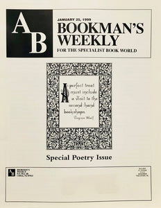 Bookman's Weekly - January 25, 199