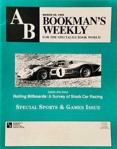 Bookman's Weekly - March 29, 1999