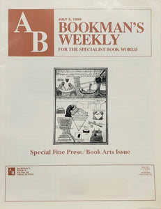 Bookman's Weekly - July 5, 1999