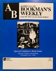 Bookman's Weekly - November 15-22, 1999