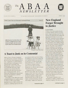 The ABAA Newsletter
