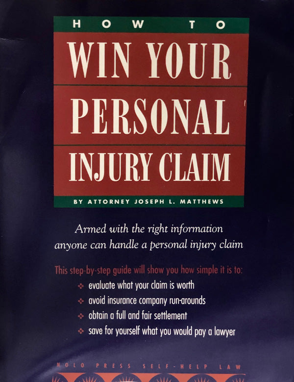 How To Win Your Personal Injury Claim