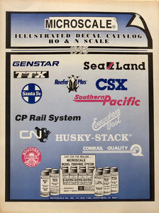 Microscale Illustrated Decal Catalog HO & N Scale