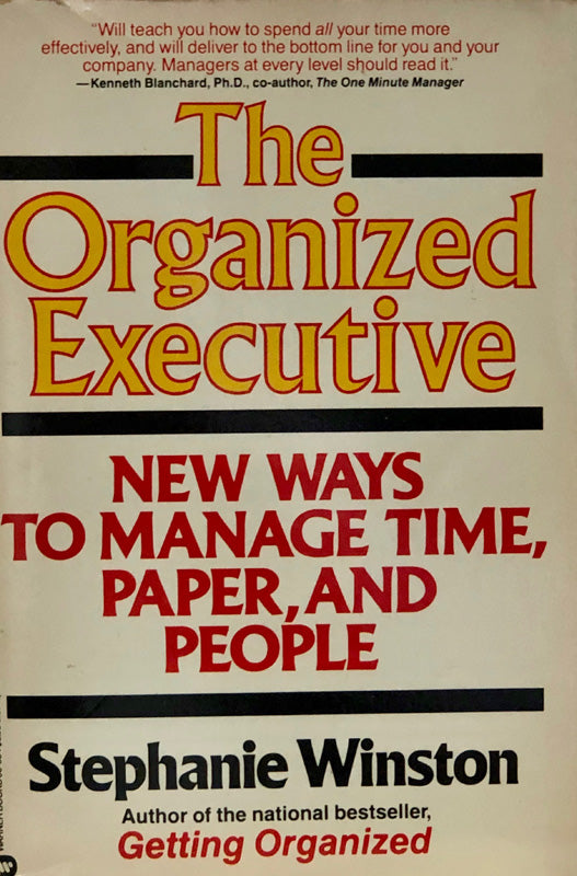 The Organized Executive