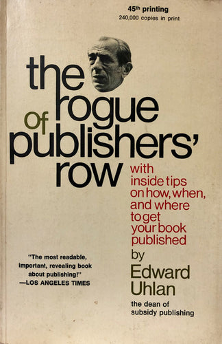 The Rogue of Publisher's Row