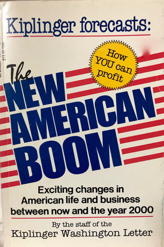 The New American Boom