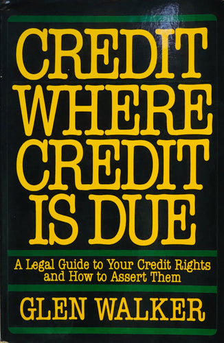 Credit Where Credit Is Due