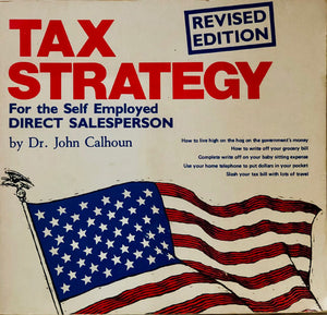 Tax Strategy For the Self Employed Direct Salesperson