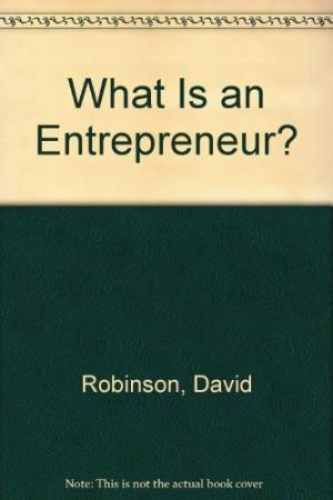 What Is An Entrepreneur'