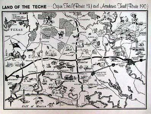 Land of The Teche : Louisiana