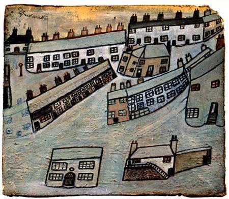 Houses at St Ives, Cornwall