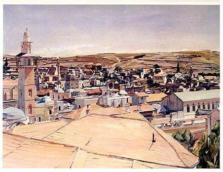 Jerusalem, looking to Mount Scopus