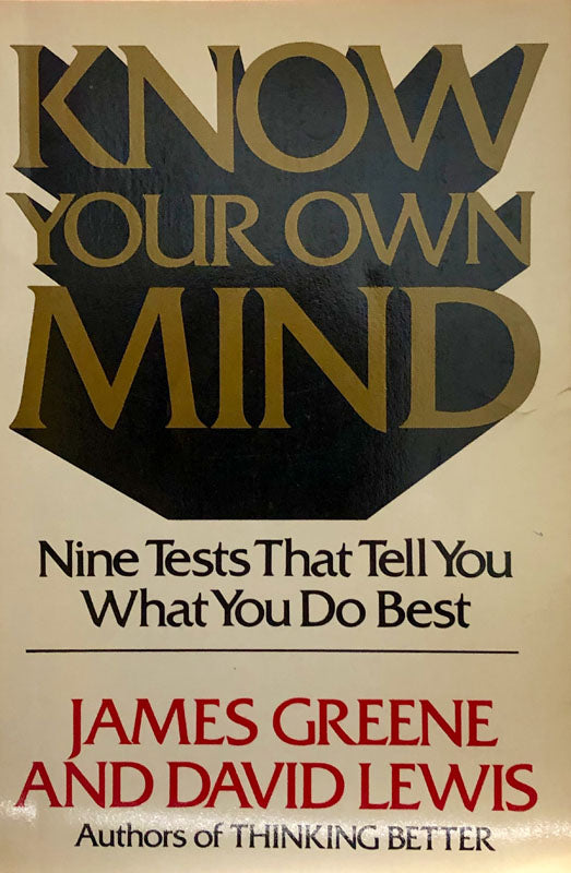 Know Your Own Mind