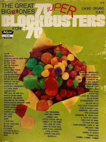 Super Blockbusters for 70 - Chord Organs (C&G)
