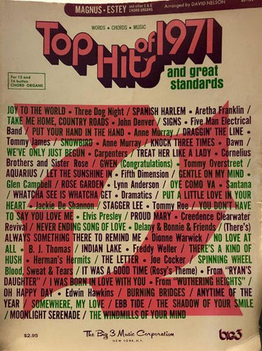 Top Hits of 1971 and Great Standards