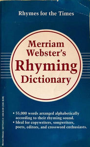Merriam Webster's Rhyming Dictionary