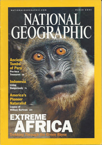 National Geographic March 2001