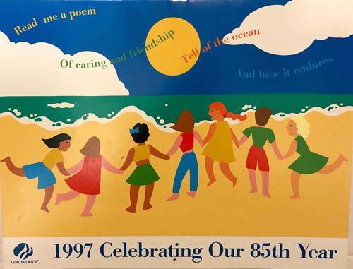 Girl Scouts Calendar 1997