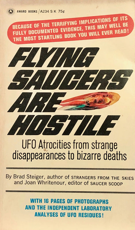 Flying Saucers Are Hostile