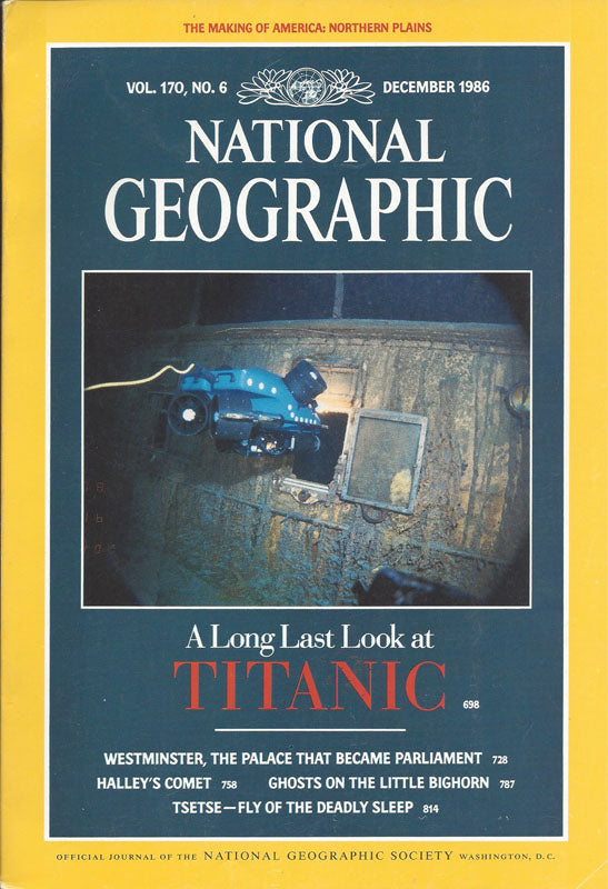 National Geographic:  December 1986