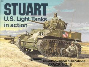 Stuart U.S. Light Tanks in Action, Armor Number 18