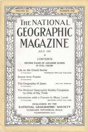 National Geographic: July 1921
