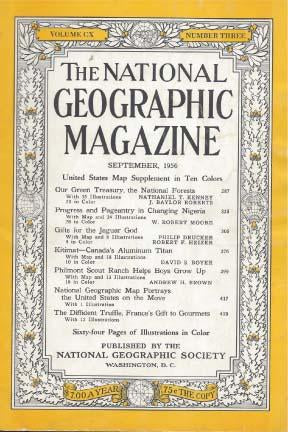 National Geographic: Sept. 1956
