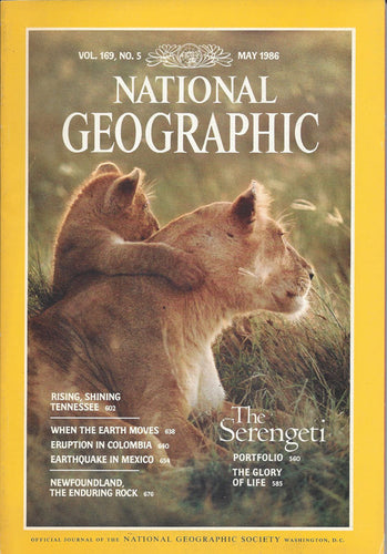 National Geographic: May 1986