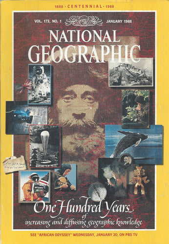 National Geographic: Jan. 1988