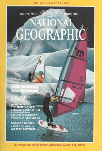 National Geographic: March 1988