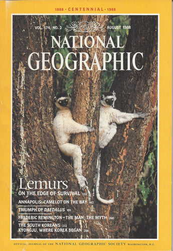 National Geographic: Aug. 1988