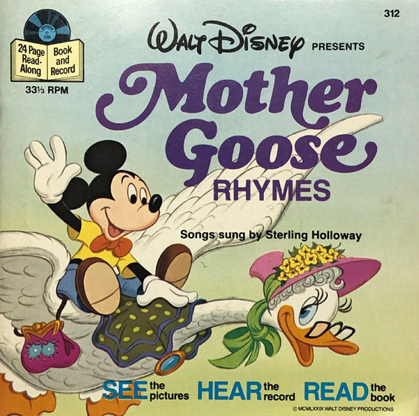 Mother Goose Rhymes with 33-1/3 RPM record
