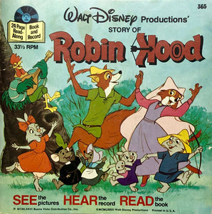 Robin Hood with 33-1/3 RPM record