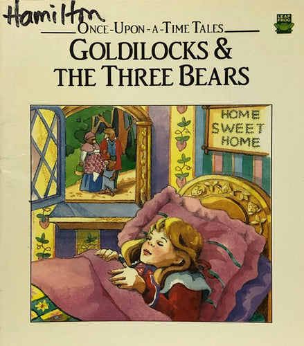 Goldilocks & The Three Bears