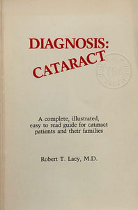 Diagnosis: Cataract