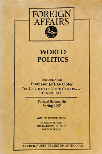 Foreign Affairs: World Politics