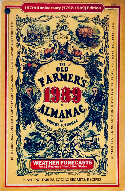 The Old Farmers Almanac -1989