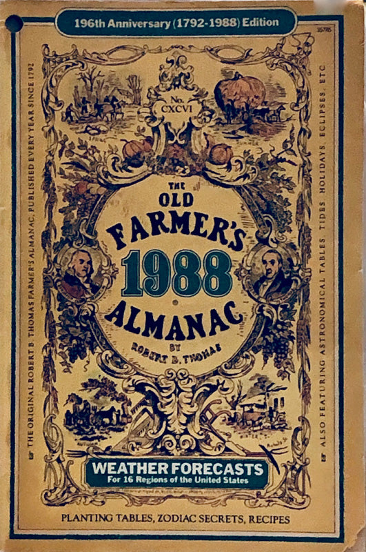 The Old Farmers Almanac - 1988