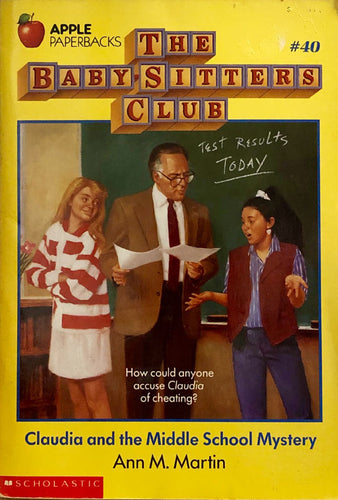 Claudia and the Middle School Mystery
