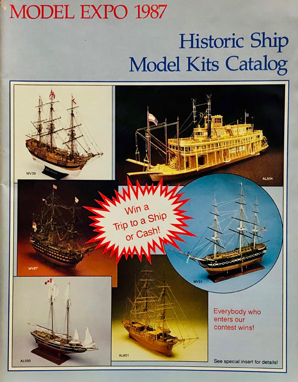 Model Kits Catalog - Historic Ship
