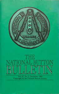 The National Button Bulletin Vol. 47, No. 5