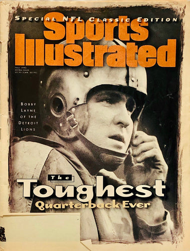Sports Illustrated Magazine: The Toughest Quarterback Ever